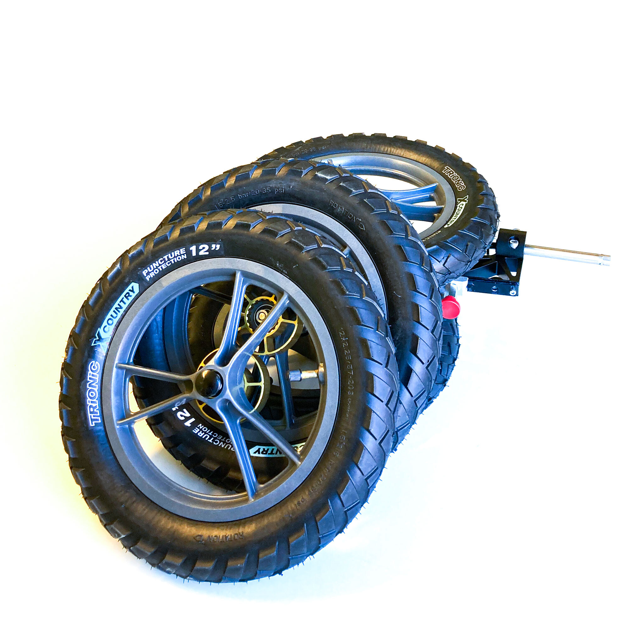 Veloped hjulsats 12" komplett