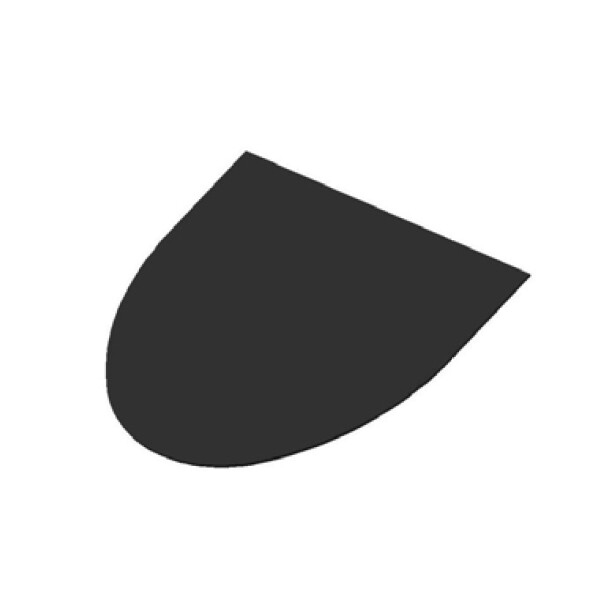 Veloped korgplatta